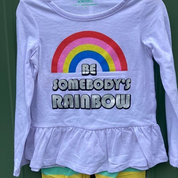 TODDLER Girls Cotton Shirts Pants & Dresses Bundle 7-Piece Bundle Size 3T - Picture 6 of 16